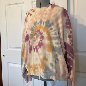 Tie-dye sweatshirt
